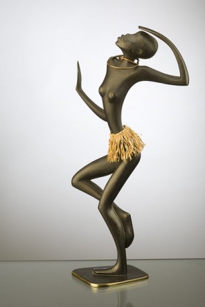 Black Dancer with Neck Rings, Franz Hagenauer