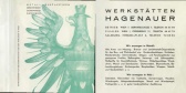 WERKSTÄTTE HAGENAUER