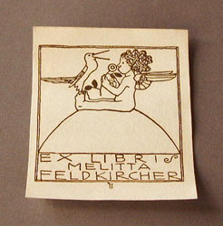 Ex Libris Melitta Feldkircher, Bertold Löffler